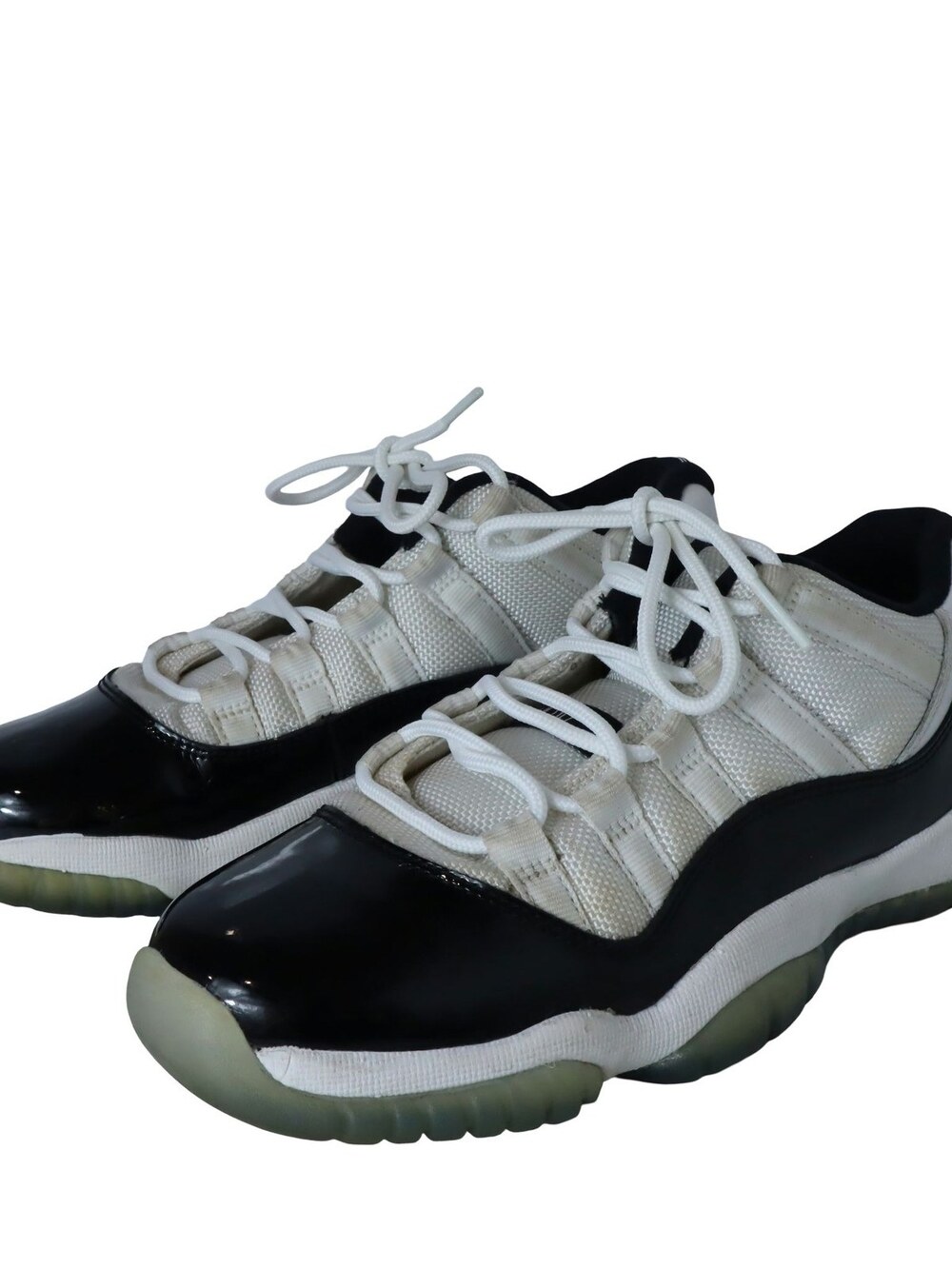 Nike Air Jordan 11 Low Retro GS White Black Concord Youth 4.5Y